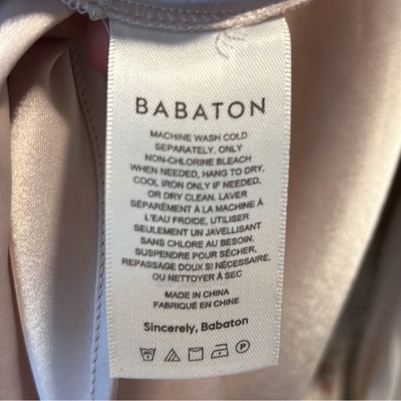 Aritzia Babaton Satin Mini Slip Dress - Picture 4 of 5